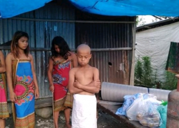 मोरङमा भोकमारीका कारण बाबुले गरे आत्माहत्या : सन्तानको भयाे बिचल्ली   