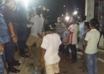 नोबेलमा फेरि अर्को लफडा बिरामीको मृत्युपछि तनाव प्रहरीले गर्यो लाट्ठी चार्ज