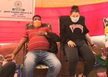 दुहबीको सुनसरी सामुदायिक अस्पतालले ५५ पिन्ट रगत संकलन गर्यो