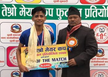 दुहबीमा तेस्रो मेयरकप फुटबल प्रतियोगिता सुरु