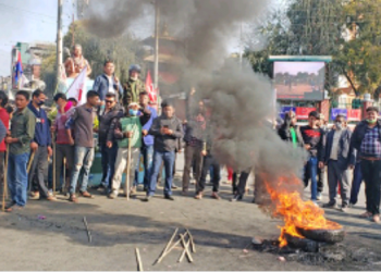 धरानमा बन्दकर्ता र यातायात मजदुरबीच झडप