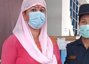 लागूऔषध सहित  ईटहरीकि रेखा पक्राउ