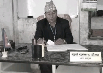 एक्साभेटरको बकेटले हिर्काए वडाध्यक्षको हत्या