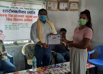 महिलाको आर्थिक जिबनस्तर उकास्न म हर तरहले साथ दिने छु मेयर गच्छदार