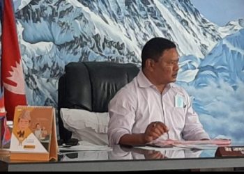दुहबीका नगर प्रमुख गच्छदारको अगुवाइमा त्रीपक्षिय फोहोरमैला ब्यावस्थापन गर्ने सहमति पत्रमा हस्ताक्षर