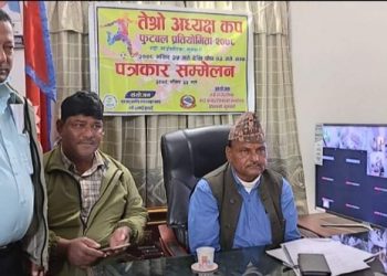 गढीमा तेश्रो अध्यक्षकप फुटबल प्रतियोगिता हुँने