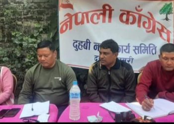 नेपाली काङ्ग्रेस दुहबी नगर सभापति गच्छदारले  बिभाग प्रमुख तोके,को को केमा ?