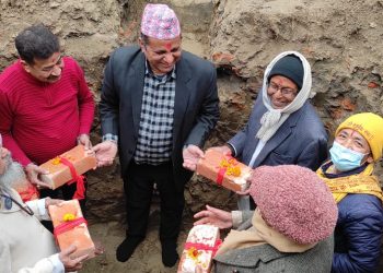 हिन्दू स्वयंसेवक संघ नेपाल बिराटनगर सम्भाग कार्यालय शिलान्यास
