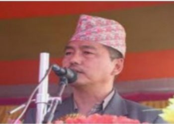 भोलि राप्रपा अध्यक्ष राजेन्द्र लिङ्देन सहितको टोलि दुहबी आउदै