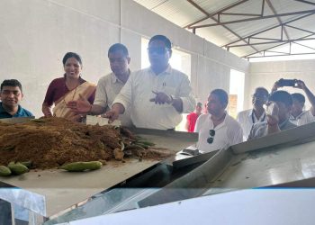 दुहबीमा फोहोर प्रशोधन मेशिन आज देखि संचालन