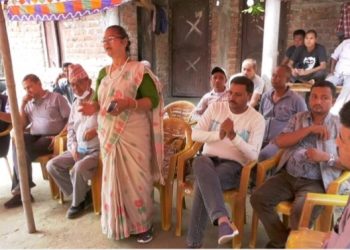 भगवती चौधरीको निर्वाचन आचारसंहिता विरुद्ध अभिव्यक्ति गोलि हान्ने देखि छुरा घोप्नु सम्म ।