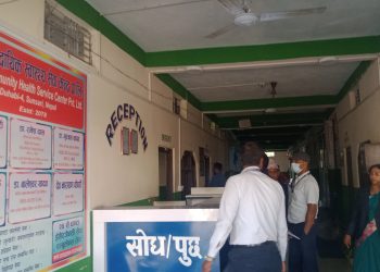 दुहबीमा स्वास्थ्य संस्था र अस्पतालको अनुगमन