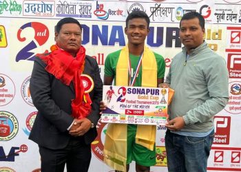 दमक फुटबल एकेडमी दोस्रो सोनापुर गोल्डकपको सेमिफाइनलमा