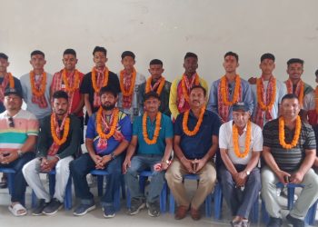 रास्ट्रिय स्तरको क्रीकेट प्रतियोगितामा सहभागी हुन कोशी प्रदेशको क्रीकेट टोलि प्रस्थान