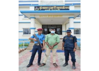 डाँका मुद्दाका फरार प्रतिवादी कादिर भन्ने सदिक मियाँ दुहबी बाट पक्राउ ।