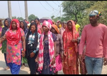 दुहवीमा गुणस्तरहिन काम भएको भन्दै स्थानियहरु आन्दोलित