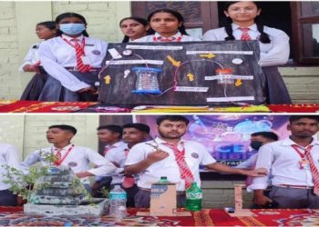 दुहबीका महेन्द्र मेमोरियल एकेडेमी द्वारा बिज्ञान प्रदर्शनी आयोजना