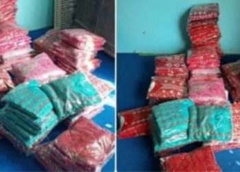 अबैध रुपमा भन्सार छली ल्याउदै गरेको लत्ताकपडा दुहबी प्रहरीद्वारा बरामद