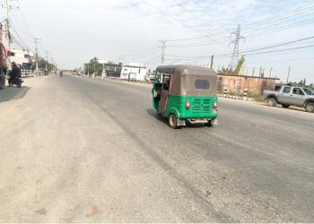 दुहबीमा विस्तार हुनेभो ६ लेन सडक ।