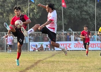 सोनापुर गोल्डकपमा आयोजक मेमोरी यूवा क्लब सेमिफाईनल प्रवेश आज पहिलो सेमिफाइनल खेलमा झापा र ईटहरी भिडने