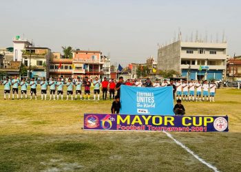 दुहबी १० छैठौ मेयरकप फुटबल प्रतियोगिता उपाधी नजिक भोलीको फाईनल खेलमा दुहबी ६ र १० भिडने ।