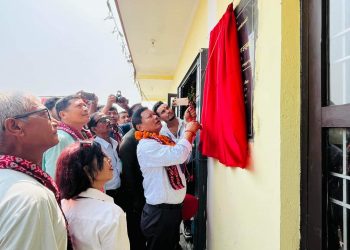 दुहबी २ को वडा कार्यालय भवन उद्घाटन