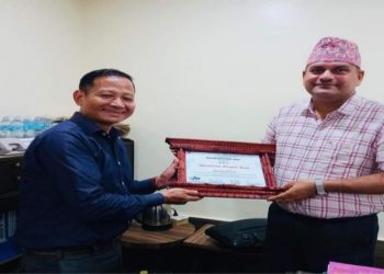 दुहबीको अरिहन्त मल्टिफाइवर ( जुट मिल ) उद्योग सम्मानित