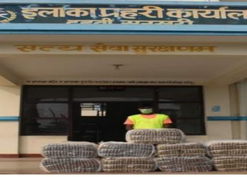 बर्जु बाट २ सय ९५ किलो लागुऔषध गाँजा सहित १ जना पक्राउ