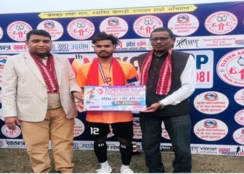 दुहबी १० सातौ मेयर कप फुट्बल प्रतियोगिताको सेमी फाइनलमा प्रवेश