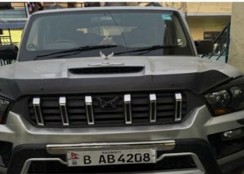 दुर्गा प्रसाईं चढेको स्कोर्पियो इटहरीमा फेला