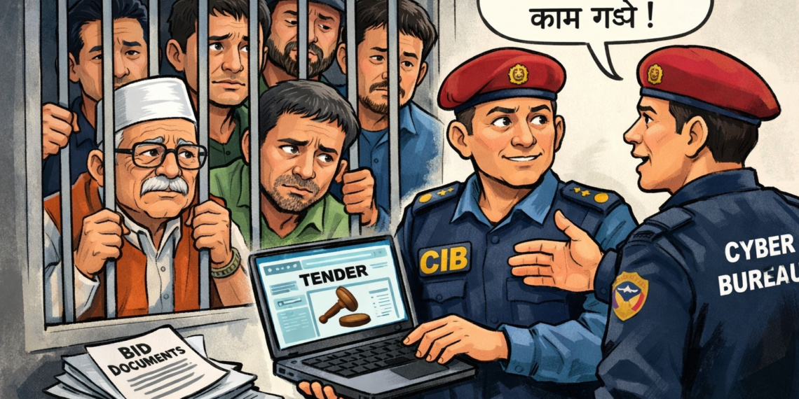 ठेक्कापट्टा प्रक्रियामा चलखेल गर्ने दुहबीका दास सहित ६ जना पक्राउ, सरकारी वेबसाइटमै छेडखानी